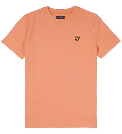 Lyle & Scott Stuttermabolur - Kinetic Appelsína