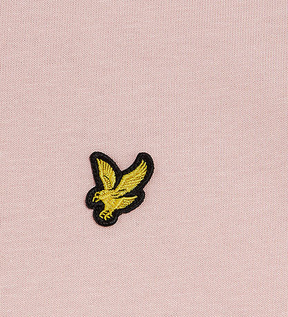 Lyle & Scott Stuttermabolur - Cloud Bleikt