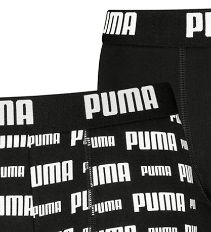 Puma Boxershorts - 2er-Pack - Schwarz