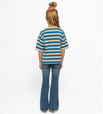 The New Stuttermabolur - TnNanny - White Swan Striped