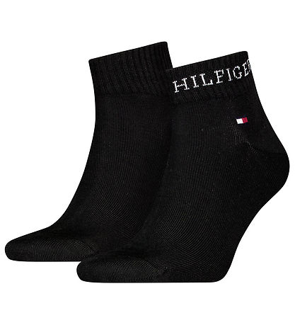 Tommy Hilfiger Socken - 2er-Pack - Viertel - Schwarz