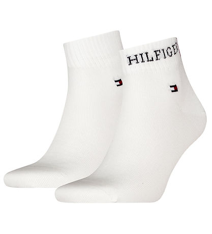 Tommy Hilfiger Socken - 2er-Pack - Viertel - Weiß