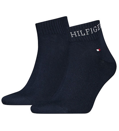 Tommy Hilfiger Socken - 2er-Pack - Quartal - Navy