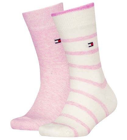 Tommy Hilfiger Socken - 2er-Pack - Breton - Pink