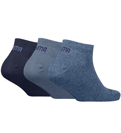 Puma Ankle Socks - 3-Pack - Kids Sneaker - Denim Blue