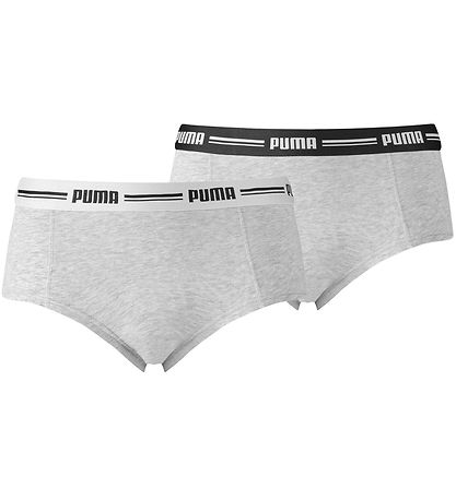 Puma Hipsters - 2er-Pack - Everyday - Damen - Grau