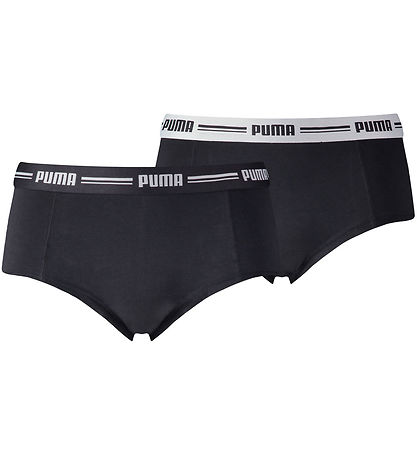 Puma Hipsters - 2er-Pack - Everyday - Damen - Schwarz
