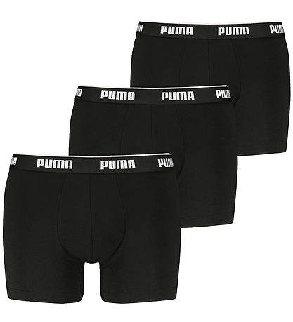 Puma Boxers - 3-Pack - Comfort Stretch - But - Black