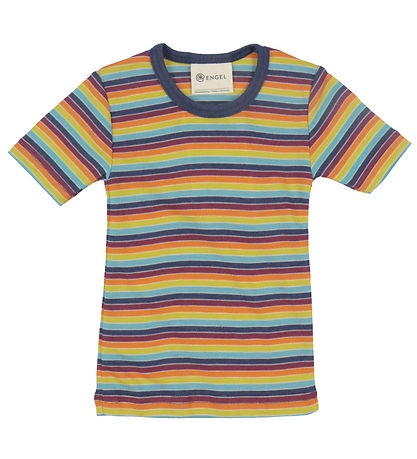 Weide T-Shirt - Wol/Zijde - Multicolour