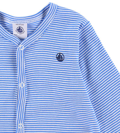 Petit Bateau Náttgalli M. Fætur - Delphinium/Marshmallow