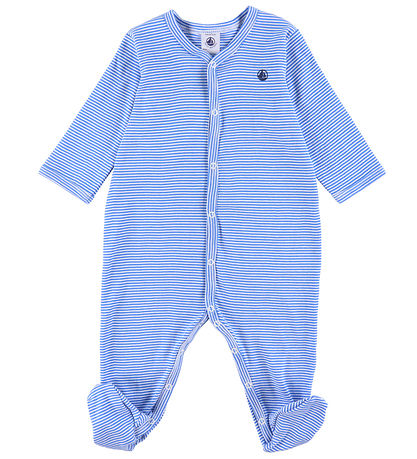 Petit Bateau Náttgalli M. Fætur - Delphinium/Marshmallow