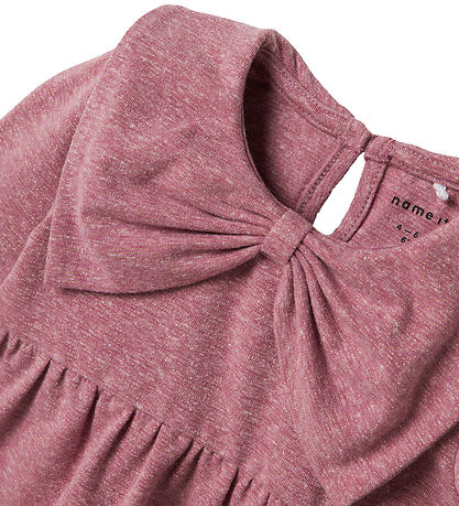 Name It Kleid - NbfRussia - Mauve Orchid m. Glitzer
