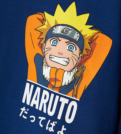 Name It T-shirt - Naruto - NkmOdal - Sodalite Blue w. Print