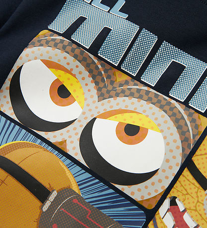 Name It Stuttermabolur - Minions - NkmOby - Dark Safír M. Prenta