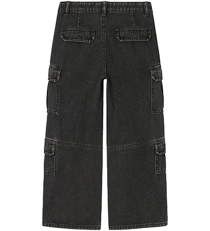Name It Jeans - Wide - Noos - NkfBella - Black Denim