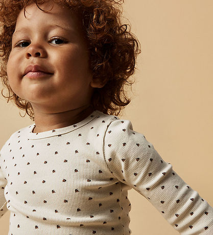 Lil' Atelier Blouse - Ladybug - NmnLago - Turtledove