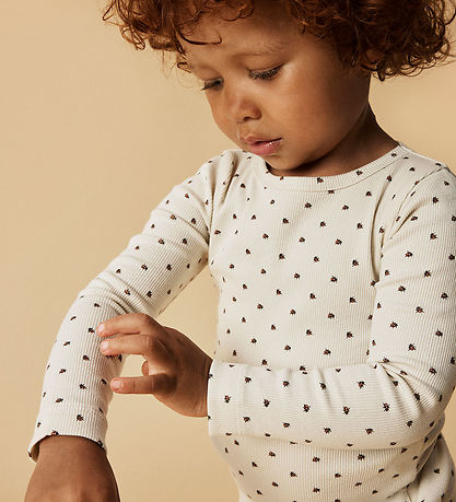 Lil' Atelier Blouse - Ladybug - NmnLago - Turtledove