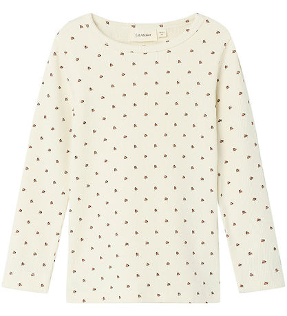 Lil' Atelier Blouse - Ladybug - NmnLago - Turtledove