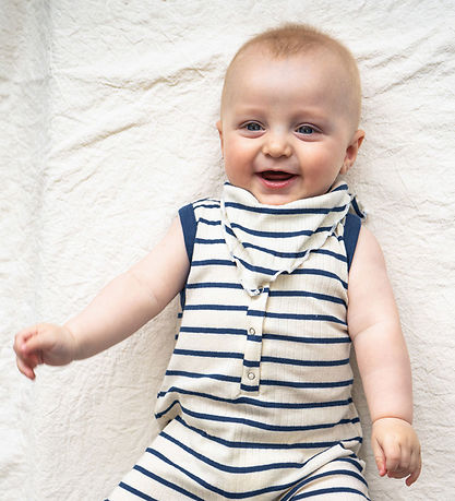 Minimalisma Teething Bib - Nuria - Sailor