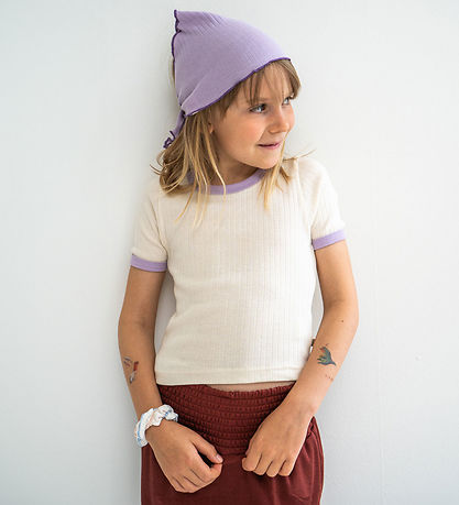 Minimalisma Teething Bib - Nuria - Lilac