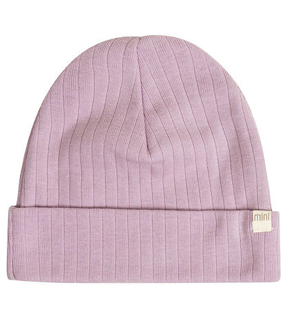 Minimalisma Beanie - Rib - Nope - Lilac