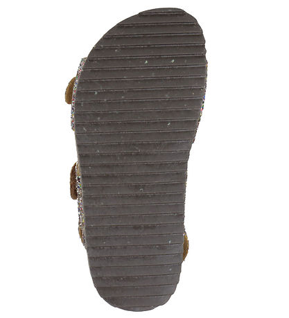 Pom Pom Sandals - Velcro - Multi Sprinkle