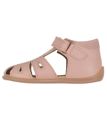 Pom Pom Sandals - Starters Drops Velcro - Old Rose