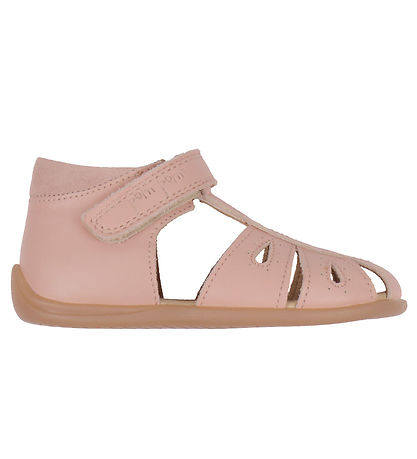 Pom Pom Sandals - Starters Drops Velcro - Old Rose