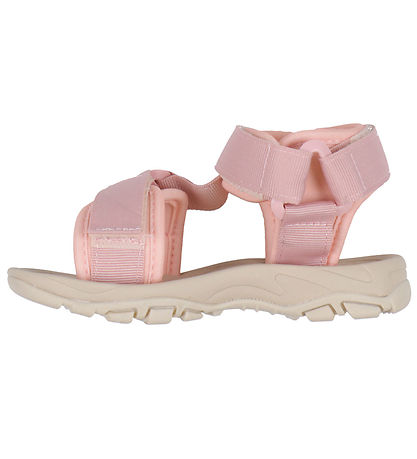 Pom Pom Sandalar - Gönguferðir Franskur rennilás - Björt Rose