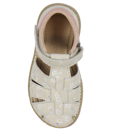 Pom Pom Sandals - Velcro - Bellis