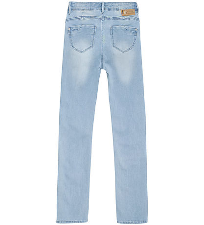Indian Blue Jeans Jeans - Wide Fit - Light Denim Blue