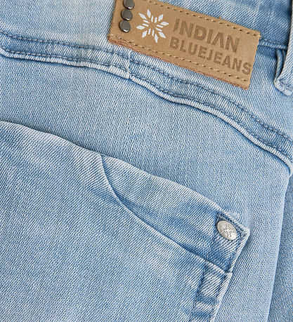 Indian Blue Jeans Jeans - Wide Fit - Light Denim Blue