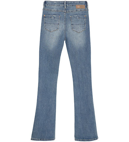 Intialainen Blue Jeans Farkut - 2102 Flared Fit - Medium+ Denim