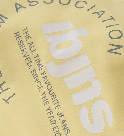 Indianer Blue Jeans Sweatshirt - Limonade m. Print
