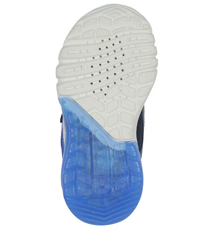Geox Blinkschuhe - J Ciberdron - Navy/Rot
