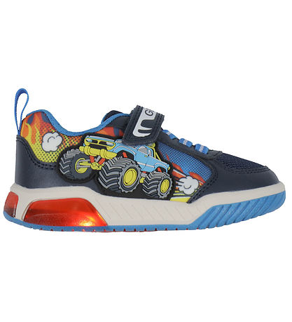 Geox Blinkschuhe - J Inek B. E - Navy/Light Blue