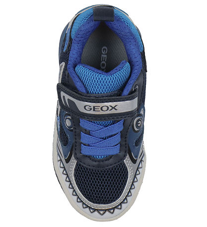 Geox Ljósaskór - J Inek B. D - Dökkblátt/Light Blue