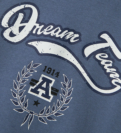 Name It Sweatshirt - NkfVenus - Wild Vind/Dream Team m. Tryck