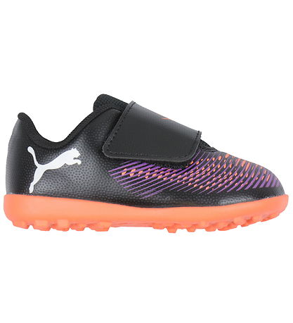 Puma Fótboltaskór - Framtíð 8 Play TT V Inf - Svart/Hvítt/Glóand