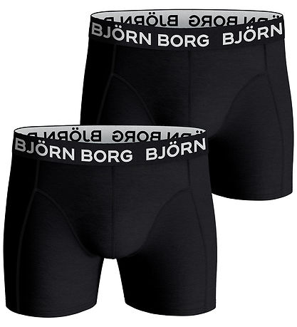 Björn Borg Boxershorts - 2er-Pack - Schwarz