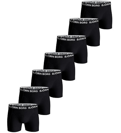Björn Borg Boxers - 7-Pack - Black