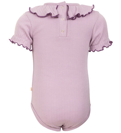Minimalisma Bodysuit k/æ - Rib - Nynne - Lilac