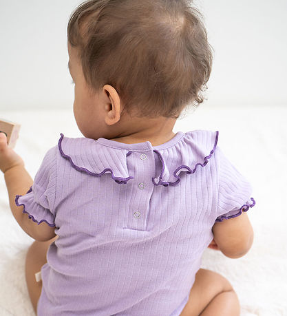 Minimalisma Bodysuit k/æ - Rib - Nynne - Lilac