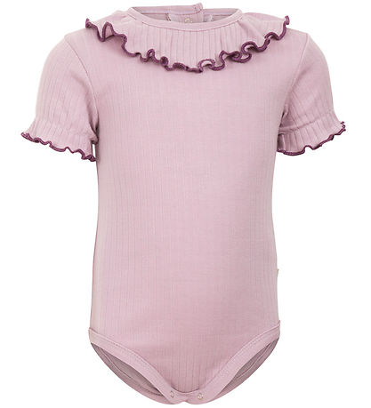 Minimalisma Bodysuit k/æ - Rib - Nynne - Lilac