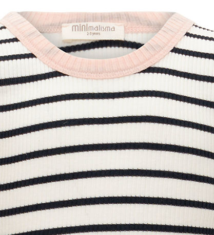 Minimalisma Bluse - Rib - Seide/Baumwolle - Bardot - Sailor