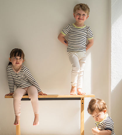 Minimalisma Bluse - Rib - Seide/Baumwolle - Bardot - Sailor