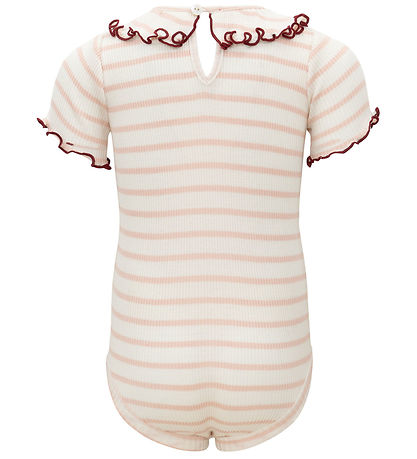 Minimalisma Romper k/æ - Rib - Zijde/Katoen - Sweet Strepen