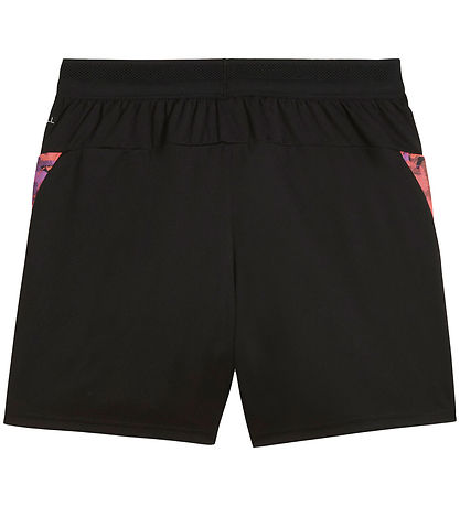 Puma Shorts - IndividualCUP Jr - Black w. Print