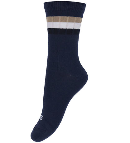 BOSS Socken - 2er-Pack - Navy m. Weiß