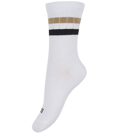 BOSS Socken - 2er-Pack - Weiß m. Schwarz